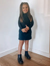 Birdie Denim Fringe Skirt - Broken horn