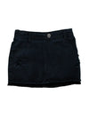 Birdie Denim Fringe Skirt - Broken horn