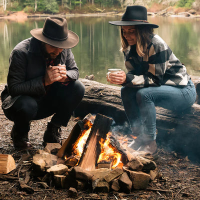 Stetson Bozeman Outdoor Hat - Black