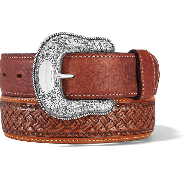 Idaho bison belt - Broken horn