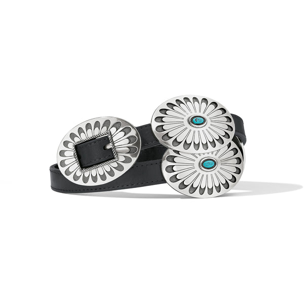 Blackbird Concho Belt - Broken horn