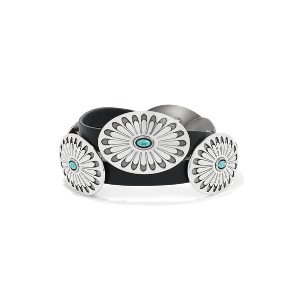 Blackbird Concho Belt - Broken horn