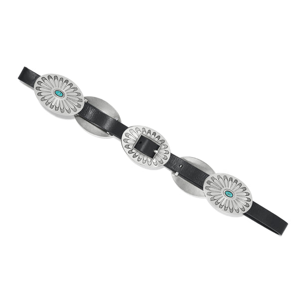 Blackbird Concho Belt - Broken horn