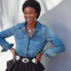 Blackbird Concho Belt - Broken horn