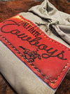 I Only Date Cowboys Hoodie Cream - Broken horn