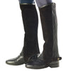 Ribbed Suede Half Chap Child Ovation - Black - Broken horn