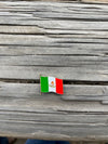 Mexican Flag Cap Pins - Broken horn