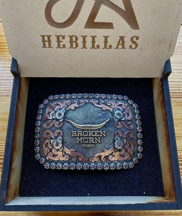 Broken Horn Buckle Square - Broken horn