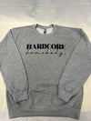 Hardcore Home-Body Crewneck - Grey - Broken horn