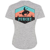 Hooey Ranchero Grey With Teal and Orange Logo - Broken horn