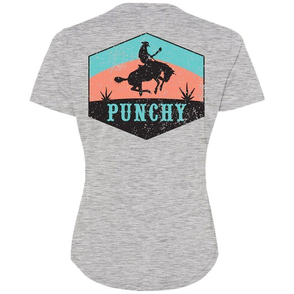 Hooey Ranchero Grey With Teal and Orange Logo - Broken horn
