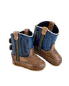 Old West Poppets Infant Boot - Broken horn