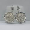 Jerezana Flor Especial Hanging Earrings - Broken horn