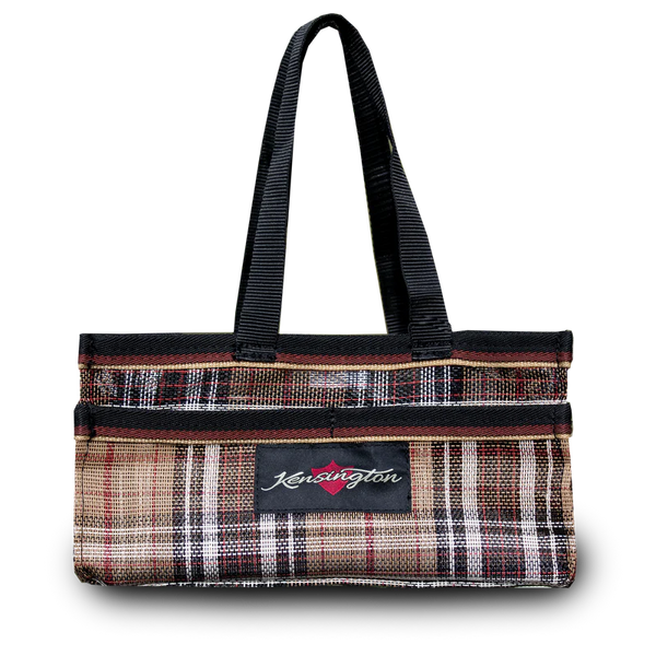 Kensington Grooming Tote - Deluxe Bag Black - Broken horn
