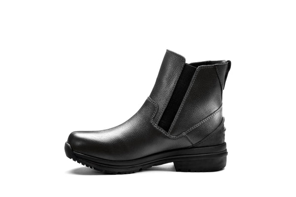 Woodstock Waterproof Barn Boot - Black - Broken horn