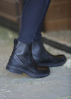 Woodstock Waterproof Barn Boot - Black - Broken horn