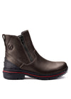 Woodstock Waterproof Barn Boot - Walnut - Broken horn