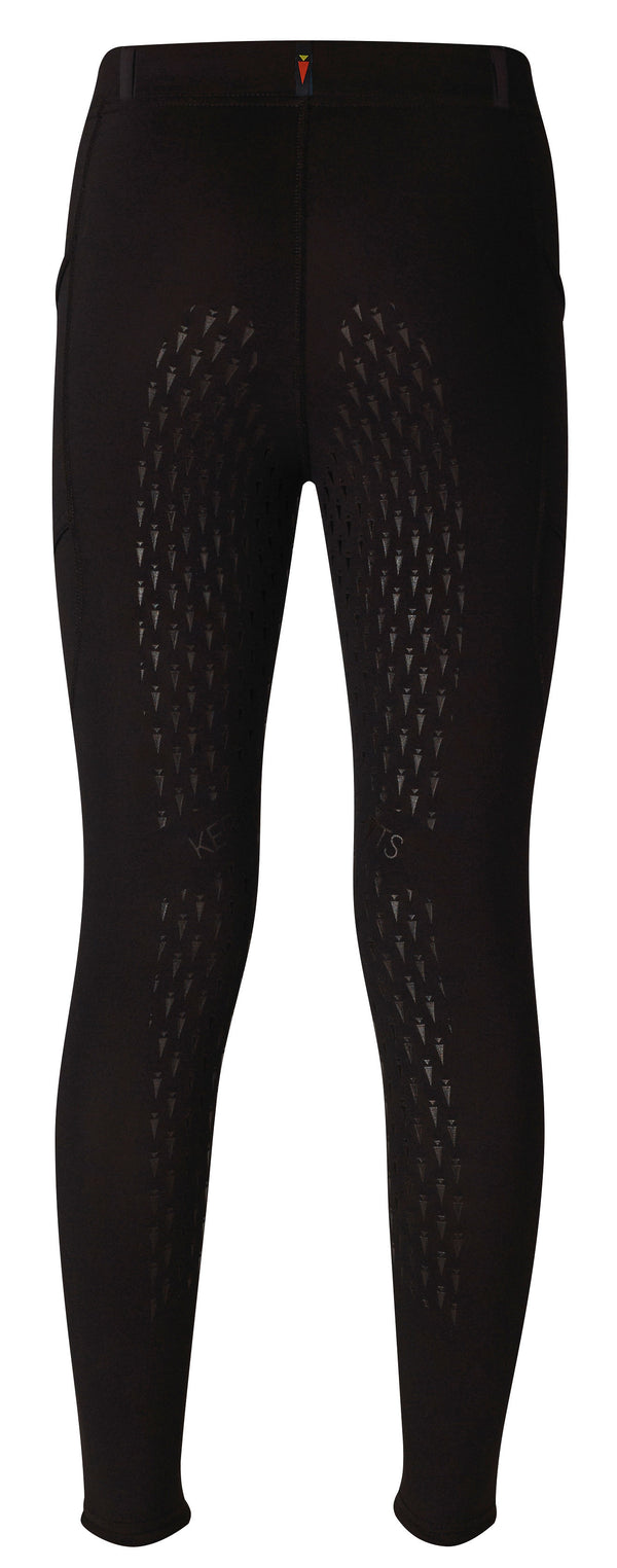 Kerrits Kids Ice Fil Full Seat Tech Tight - Black - Broken horn
