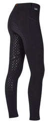 Kerrits Kids Ice Fil Full Seat Tech Tight - Black - Broken horn