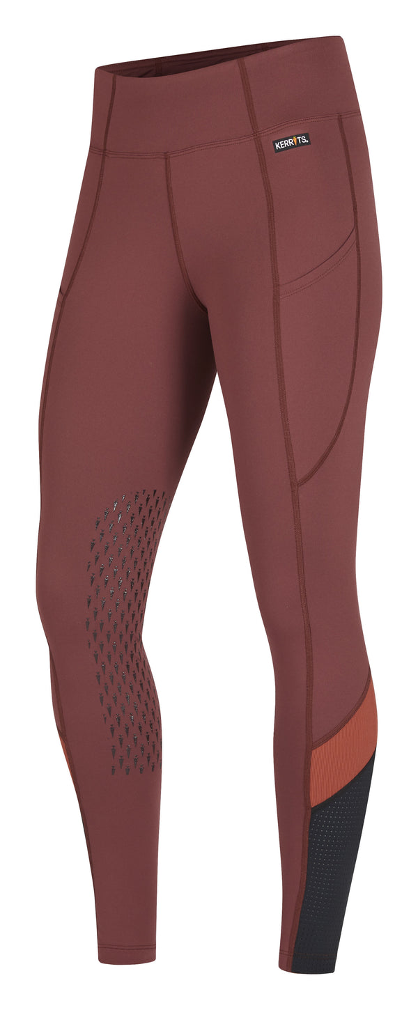 Free Style Knee Patch Pocket Tight - Mahogany - Broken horn
