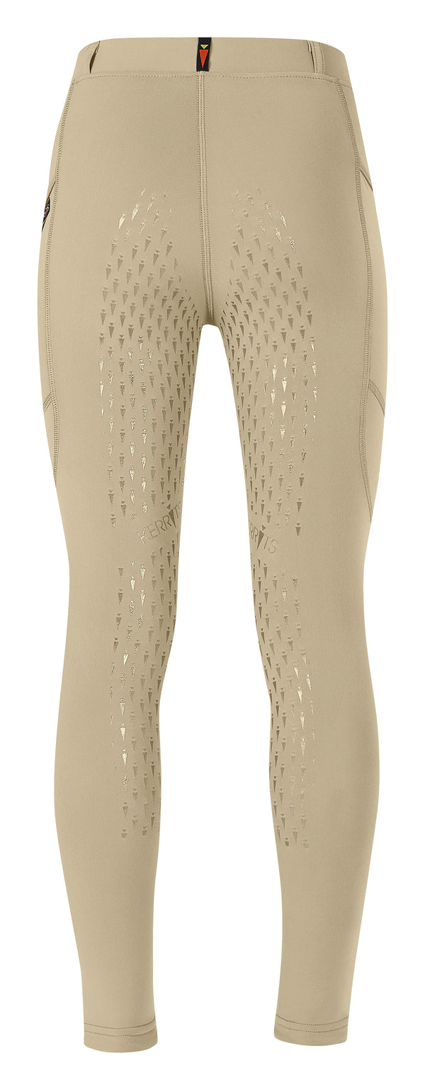 Kids Ice Fil Full Seat Tech Tight - Tan - Broken horn