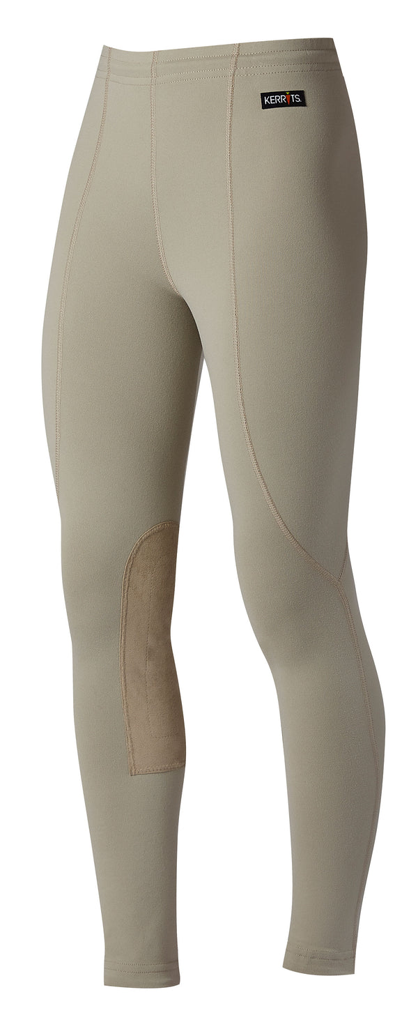 Kids Performance Knee Patch Tight - Tan - Broken horn