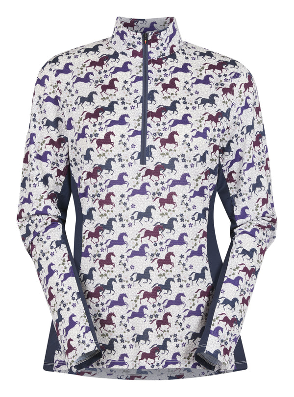 Aire ice fill long sleeve shirt print - Broken horn