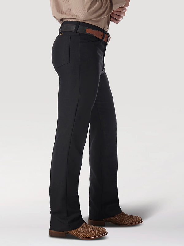 Wrancher Dress Jean - Black - Broken horn