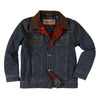 Wrangler Boys Blanket Lined Denim Jacket - Broken horn