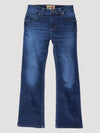 Wrangler Boys 20x No.2 Vintage Bootcut Jean - Valley Bluff - Broken horn