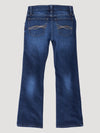 Wrangler Boys 20x No.2 Vintage Bootcut Jean - Valley Bluff - Broken horn