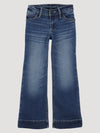Wrangler Girls Wide Leg Trouser Jean - Shebly - Broken horn