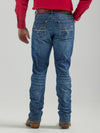 Wrangler Mens Rock 47 Slim Fit Straight Leg - Whispering Pines - Broken horn