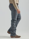 Wrangler Mens Retro Slim Fit Boot Cut Jeans - Clopton - Broken horn