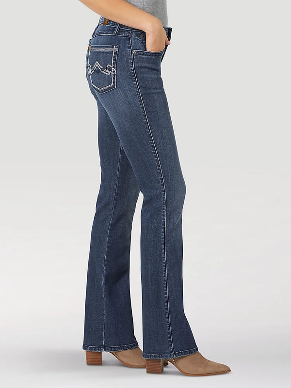Wrangler Womens Aura Instantly Slimming Jean - Helen - Broken horn