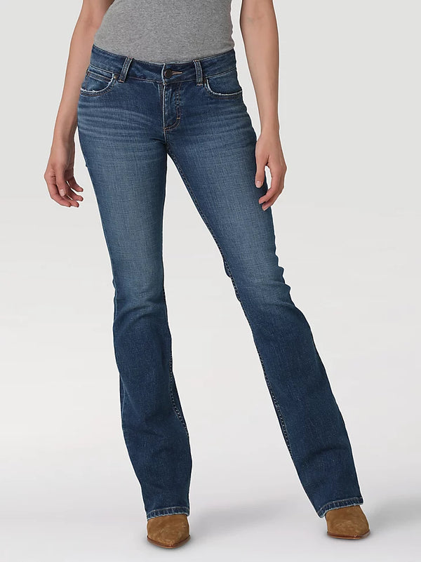 Wrangler Womens Retro Mae Bootcut Jean - Jodie - Broken horn