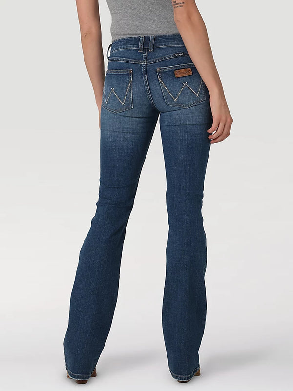 Wrangler Womens Retro Mae Bootcut Jean - Jodie - Broken horn