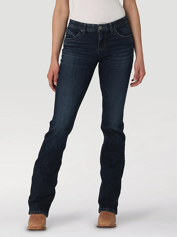 Wrangler Womens Ultimate Riding Jean Q-baby - Sara - Broken horn