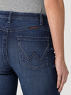 Wrangler Womens Ultimate Riding Jean Willow Mid RIse - Clarie - Broken horn