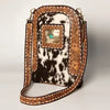 Crossbody Backpack Leather Bag - Broken horn