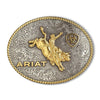 Ariat Oval Rope Edge Bullrider - Broken horn