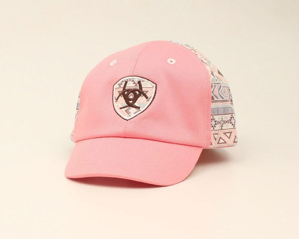 Infant Aztec cap by M&F Western Products featuring a colorful, patterned design and a curved brim for young children.
