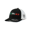 Ariat Youth Cap Mexican Flag Colors Logo Black - Broken horn