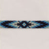 Twister Hat Band Beaded Stretch - Blue - Broken horn
