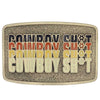 Cowboy Sh*t Retro Attitude Buckle - Broken horn