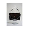 Litza Flap Purse w/Cowhide - Dark Brown - Broken horn