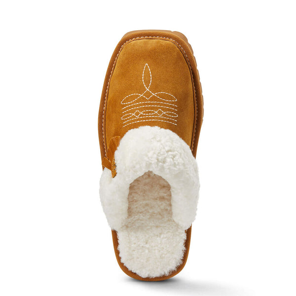 Ariat Jackie Square Toe Slipper - Broken horn