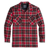 Original Board Shirt -Red/Black/Grey Plaid - Broken horn