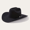 Stetson Shasta 10x Premier Cowboy Hat - Black - Broken horn