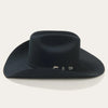 Black felt Stetson Skyline 6x hat with wide brim and classic cowboy style, crafted by RHE HATCO, INC.